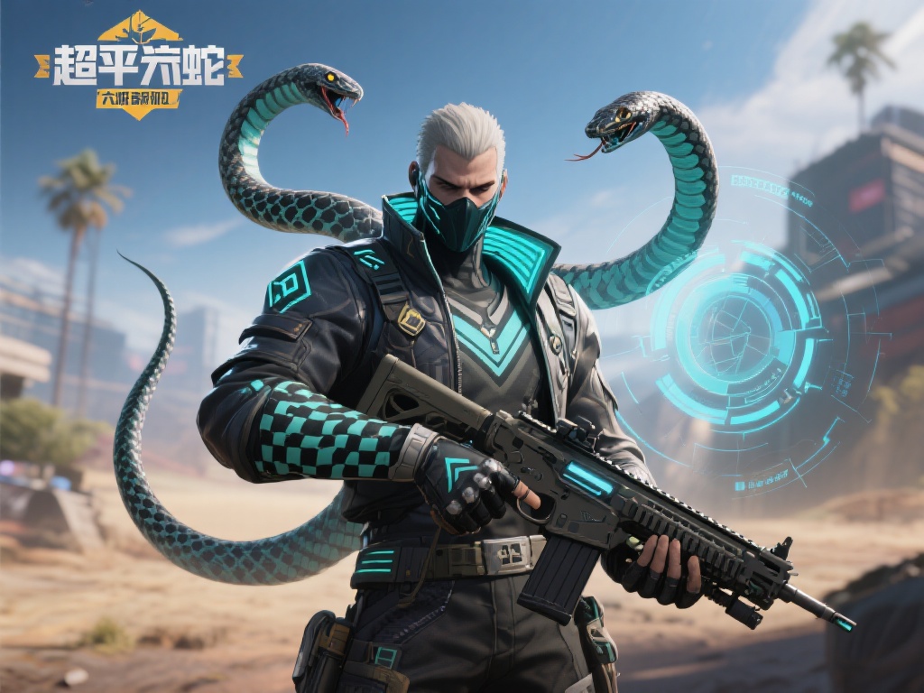 和平精英全新超体导师【六斑响尾蛇】震撼来袭! 六斑响尾蛇的加入,不仅丰富了《和平精英》
