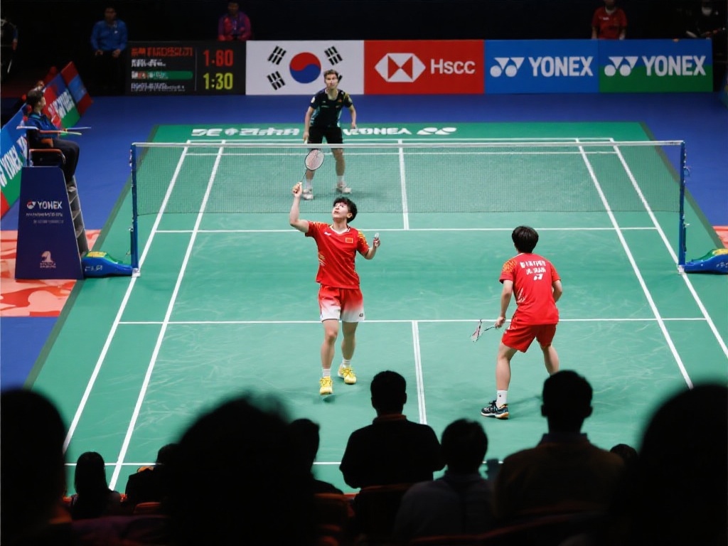 苏迪曼杯巅峰对决:中国队迎战韩国队 3 此外,这场比赛还可能成为年轻球员崭露头角